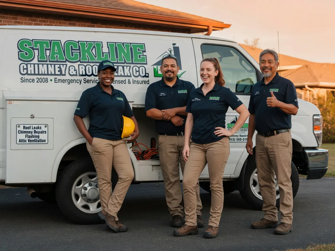 Chimney flashing repair company in Radford, VA